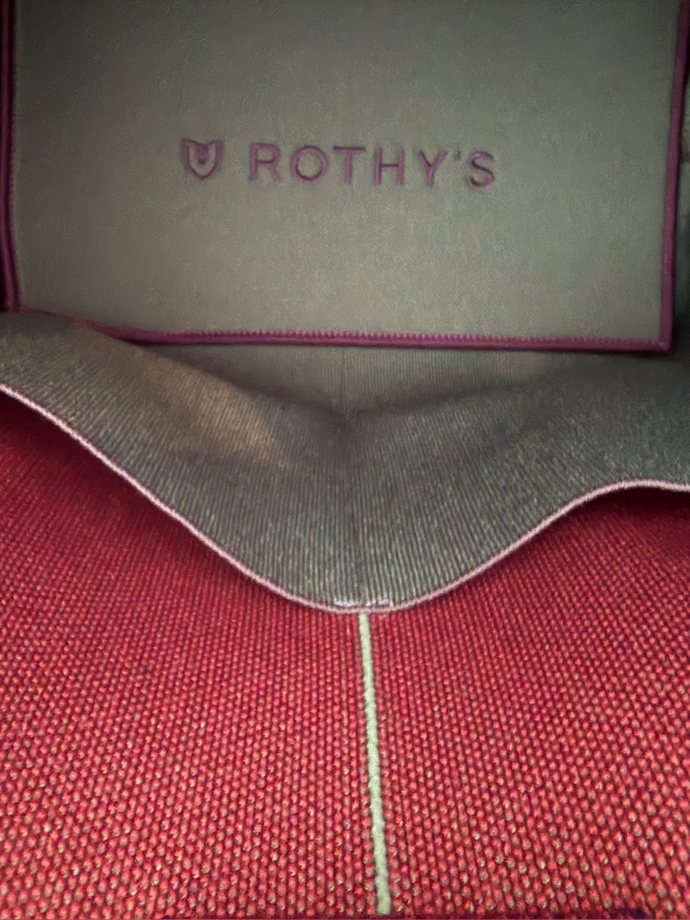 Rothy’s The Bucket Bag - Dark Plum - with Dust Bag & Wash Bag - Picture 9 of 10
